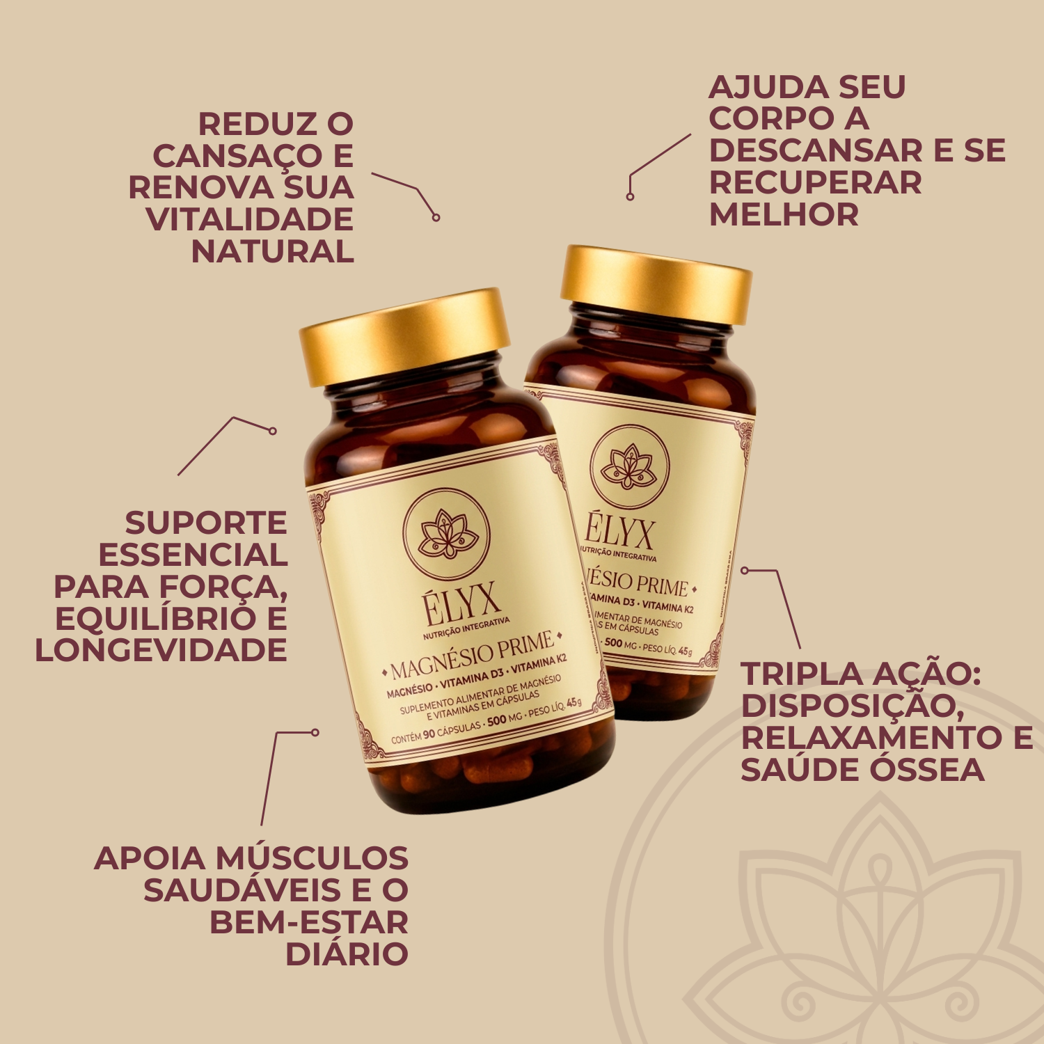 MAGNÉSIO PRIME™ (500mg)